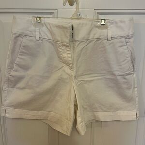 Loft Riviera sz 4 Women's White Shorts
